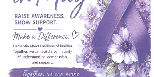Dementia in May: Make a Difference