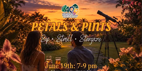 Petals & Pints at Heathcote