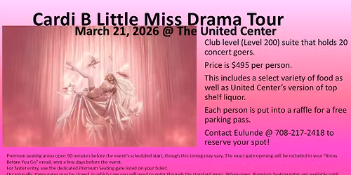 Little Miss Drama Tour