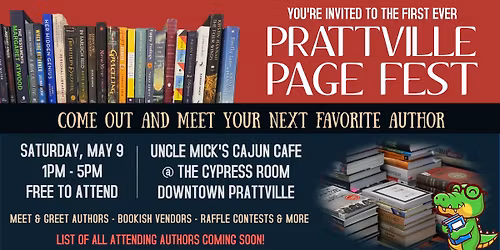 Prattville Page Fest: Author Book Fair