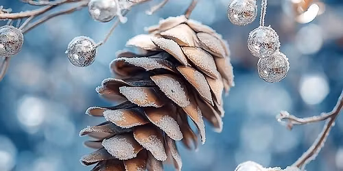 Craft Your Own Pom-Pom Pinecone Ornaments 