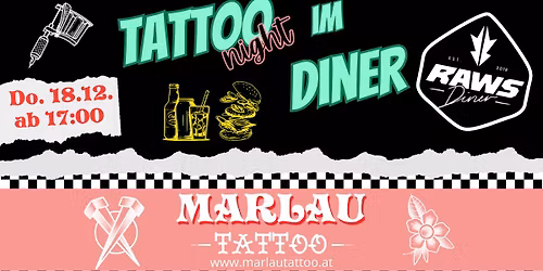 Tattoo Night @ RAWS-Diner