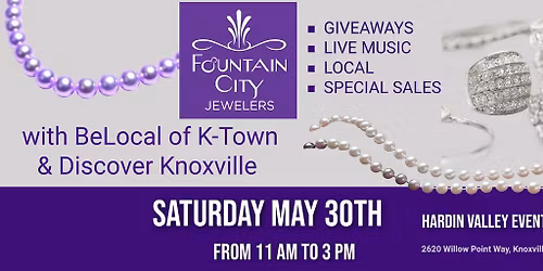 Fountain City Jewelers will be at Discover Knoxville 