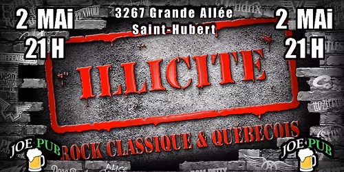 Illicite en spectacle au Joe Pub