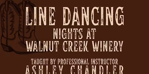 Line Dancing at Walnut Creek Winery