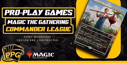 PPG Magic the Gathering Commander League