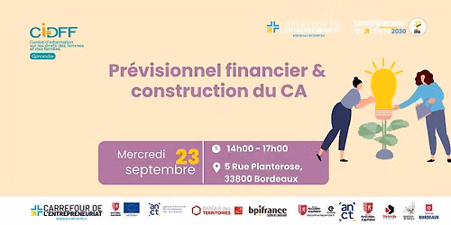 Pr\u00e9visionnel financier & construction du CA