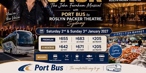 Port Bus Musical Theatre Escape \u2013 Whispering Jack