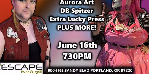 The Cosmic Unicorn Art Carnival "Kings & Things" Show At Escape Bar & Grill