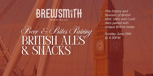 British Beer & Bites Pairing