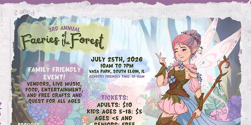 3rd Annual Faeries of the Forest