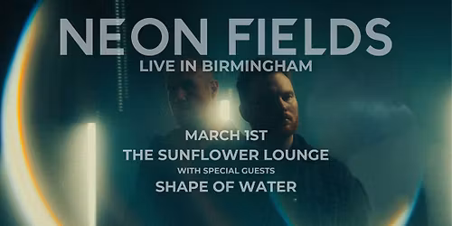 Neon Fields - Live in Birmingham
