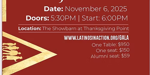 Latinos In Action Gala
