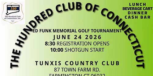 2026 ED FUNK MEMORIAL GOLF TOURNAMENT
