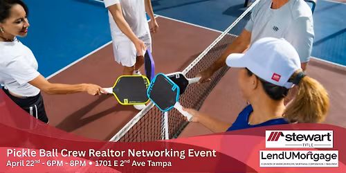 Pickle Ball Crew Realtor Networking Event