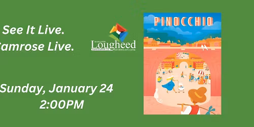 Alberta Musical Theatre Company presents Pinocchio