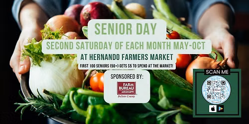 Senior Citizen Day at the Hernando Farmers Market