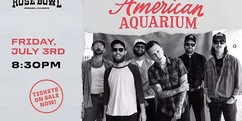 American Aquarium with special guest Hedges