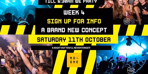 Week 4 - SIGN UP FOR INFO