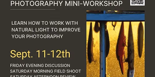 Drawing With Light: Photography Mini-Workshop