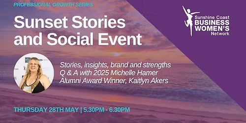 Sunset Stories and Social with Kaitlyn Akers 