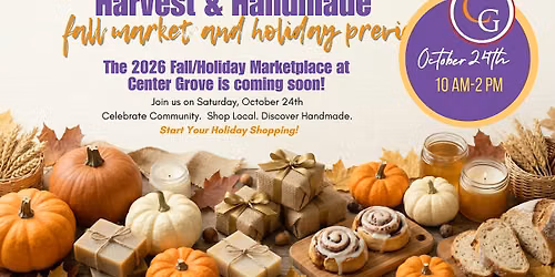 Harvest & Homemade at Center Grove | Fall MarketPlace