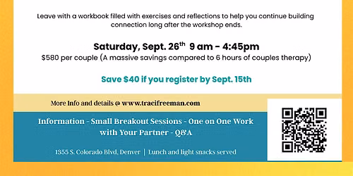 The Couples Connection Workshop
