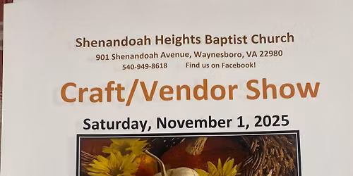 Annual Craft and Vendor Show