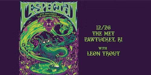 lespecial: 20th ANNIVERSARY NEW YEARS CELEBRATION with LEON TROUT