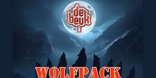 WOLFPACK (Classic Rock coverband) Avondvullende show met 3 sets!