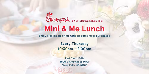 Mini & Me Lunch