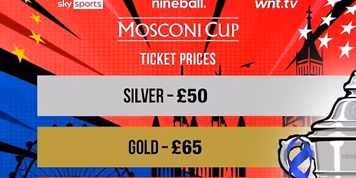 Mosconi Cup 2025 - Friday Tickets