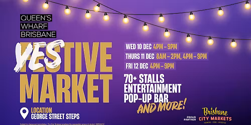 Festive Market At Queen's Wharf Brisbane