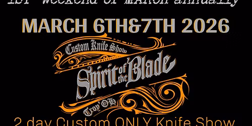 Spirit of the Blade CKS 2026