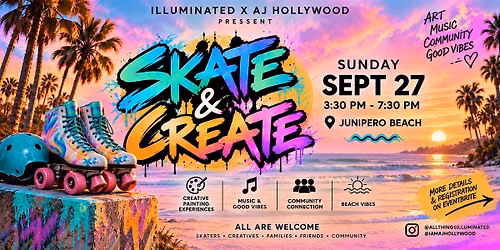 Skate & Create: A Beachside Paint Experience