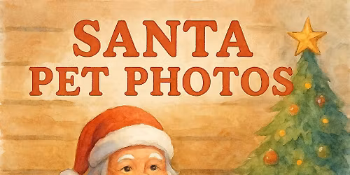 Prim & Pawper\u2019s Pet Picture\u2019s with Santa