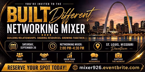 Built Different Networking Mixer