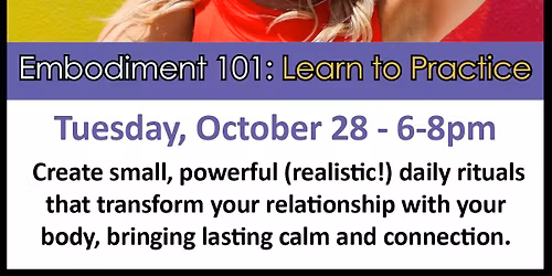 Embodiment 101: Learn To Practice