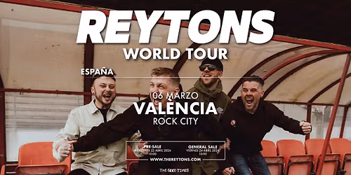 The Reytons en Valencia @Rock City
