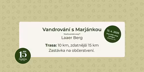 Vandrov\u00e1n\u00ed s Marj\u00e1nkou