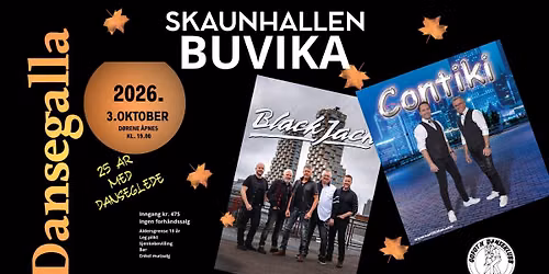 Dansegalla i Skaunhallen
