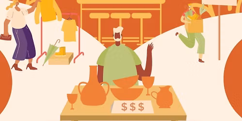 Rommelmarkt en lentebar Chiro D\u00e9