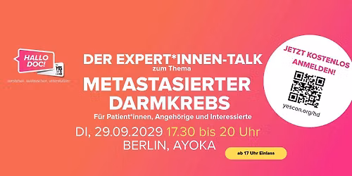 HALLO DOC! Metastasierter Darmkrebs