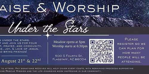 Praise & Worship Night Under the Stars