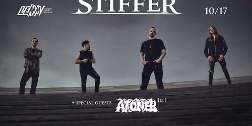 STIFFER \/\/ Albumo \u201eReflections Fade\u201c pristatymo koncertas + special\u016bs sve\u010diai ATONER [LT] \/\/ Kaunas