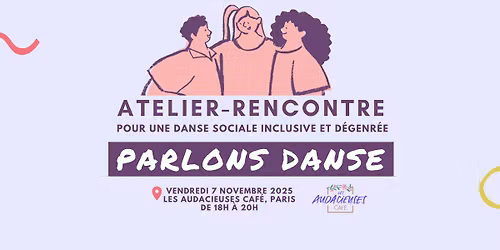 Atelier-rencontre pour une danse sociale inclusive et d\u00e9genr\u00e9e \u00e0 Paris