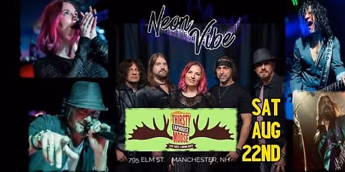 A Neon Vibe party at The Thirsty Moose!!