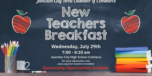 New Teachers Breakfast 2026