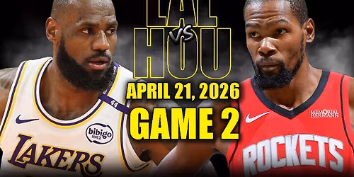 Los Angeles Lakers vs. Houston Rockets