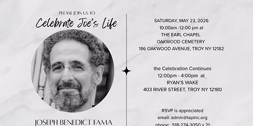 Joe Fama Memorial Celebration